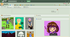 Desktop Screenshot of furu101.deviantart.com