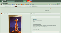 Desktop Screenshot of henrieke.deviantart.com