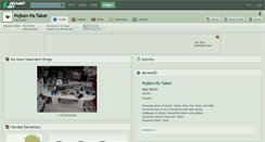 Desktop Screenshot of pojken-pa-taket.deviantart.com