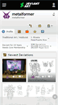 Mobile Screenshot of metalformer.deviantart.com