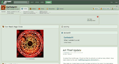 Desktop Screenshot of earthstar01.deviantart.com