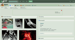 Desktop Screenshot of danser.deviantart.com