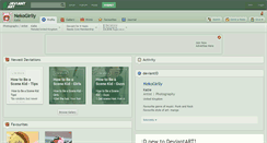 Desktop Screenshot of nekogirlly.deviantart.com