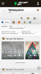 Mobile Screenshot of fantasyslave.deviantart.com