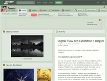 Tablet Screenshot of faresh.deviantart.com