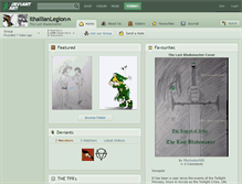 Tablet Screenshot of ithallianlegion.deviantart.com