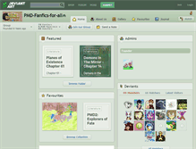 Tablet Screenshot of pmd-fanfics-for-all.deviantart.com