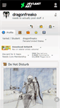 Mobile Screenshot of dragonfreako.deviantart.com