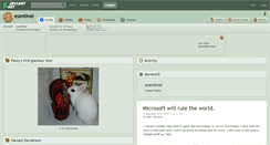 Desktop Screenshot of esentinel.deviantart.com