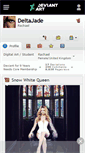 Mobile Screenshot of deltajade.deviantart.com