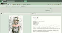 Desktop Screenshot of epitope.deviantart.com