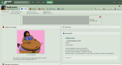 Desktop Screenshot of guttloverz.deviantart.com