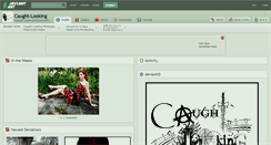 Desktop Screenshot of caught-looking.deviantart.com