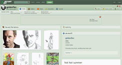 Desktop Screenshot of goldenflex.deviantart.com