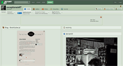 Desktop Screenshot of exceptionalart.deviantart.com