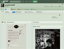 Tablet Screenshot of exceptionalart.deviantart.com