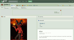 Desktop Screenshot of number-2.deviantart.com