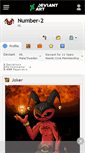 Mobile Screenshot of number-2.deviantart.com
