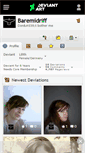 Mobile Screenshot of baremidriff.deviantart.com