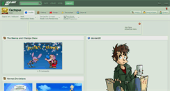 Desktop Screenshot of cactopus.deviantart.com