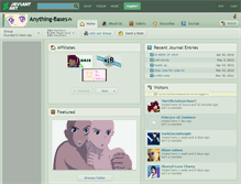 Tablet Screenshot of anything-bases.deviantart.com