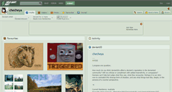 Desktop Screenshot of checheya.deviantart.com