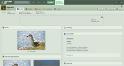Desktop Screenshot of moronn.deviantart.com