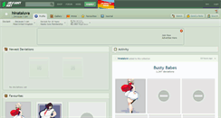 Desktop Screenshot of hinataluva.deviantart.com