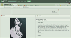 Desktop Screenshot of padfoot3733.deviantart.com