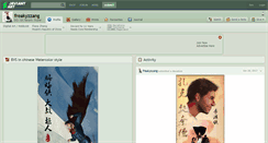 Desktop Screenshot of freakyzzang.deviantart.com