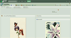Desktop Screenshot of ivorylotus.deviantart.com