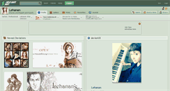 Desktop Screenshot of lehanan.deviantart.com