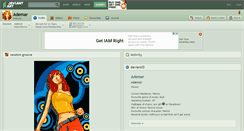 Desktop Screenshot of ademar.deviantart.com