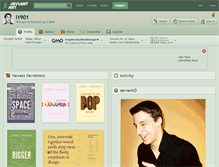 Tablet Screenshot of l1901.deviantart.com