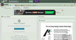 Desktop Screenshot of mirai87.deviantart.com