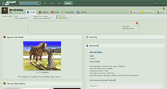 Desktop Screenshot of devaintdoa.deviantart.com
