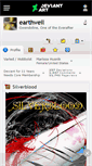 Mobile Screenshot of earthveil.deviantart.com