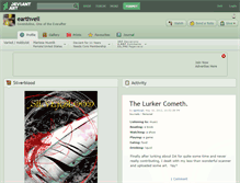 Tablet Screenshot of earthveil.deviantart.com