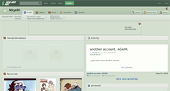 Desktop Screenshot of ikiryo50.deviantart.com