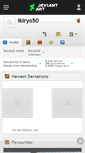 Mobile Screenshot of ikiryo50.deviantart.com