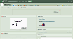 Desktop Screenshot of jean-teufel.deviantart.com