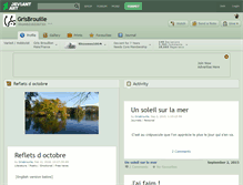 Tablet Screenshot of grisbrouille.deviantart.com
