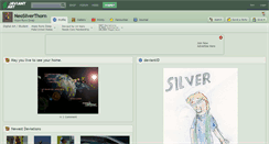 Desktop Screenshot of neosilverthorn.deviantart.com