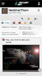 Mobile Screenshot of neosilverthorn.deviantart.com