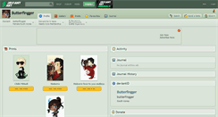 Desktop Screenshot of butterfingger.deviantart.com