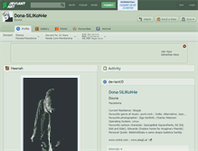 Tablet Screenshot of dona-silikon4e.deviantart.com