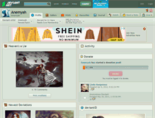 Tablet Screenshot of anemyah.deviantart.com