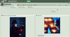 Desktop Screenshot of dreamfall-girl.deviantart.com