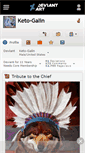 Mobile Screenshot of keto-galin.deviantart.com