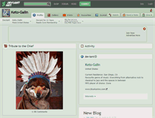 Tablet Screenshot of keto-galin.deviantart.com